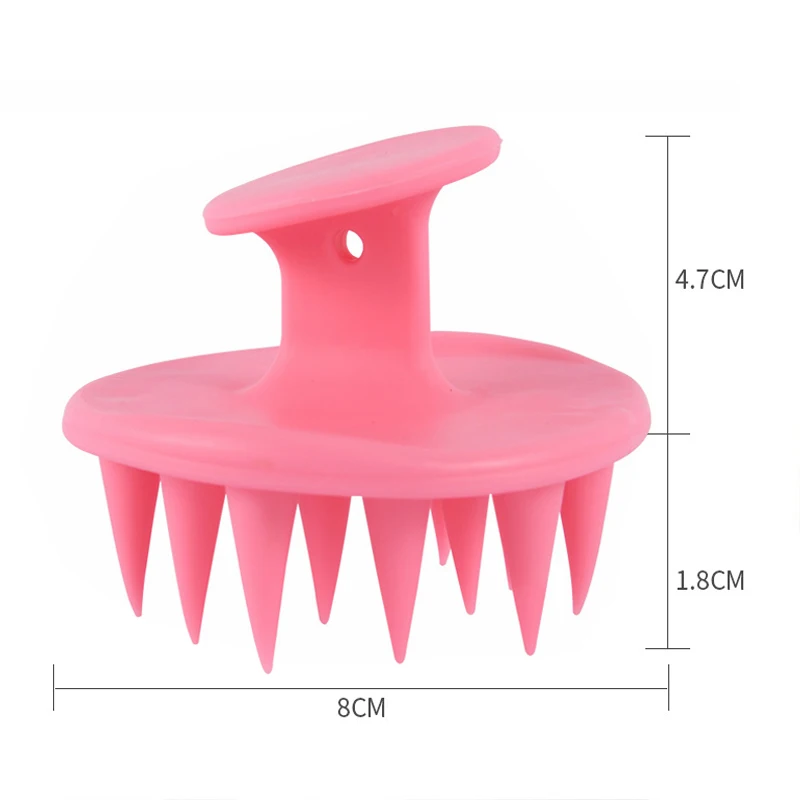سيليكون رئيس الجسم فروة الرأس تدليك فرشاة سيليكون الشامبو فرشاة الشعر غسل مشط دش فرشاة حمام سبا تدليك فرشاة فرشاة الشعر