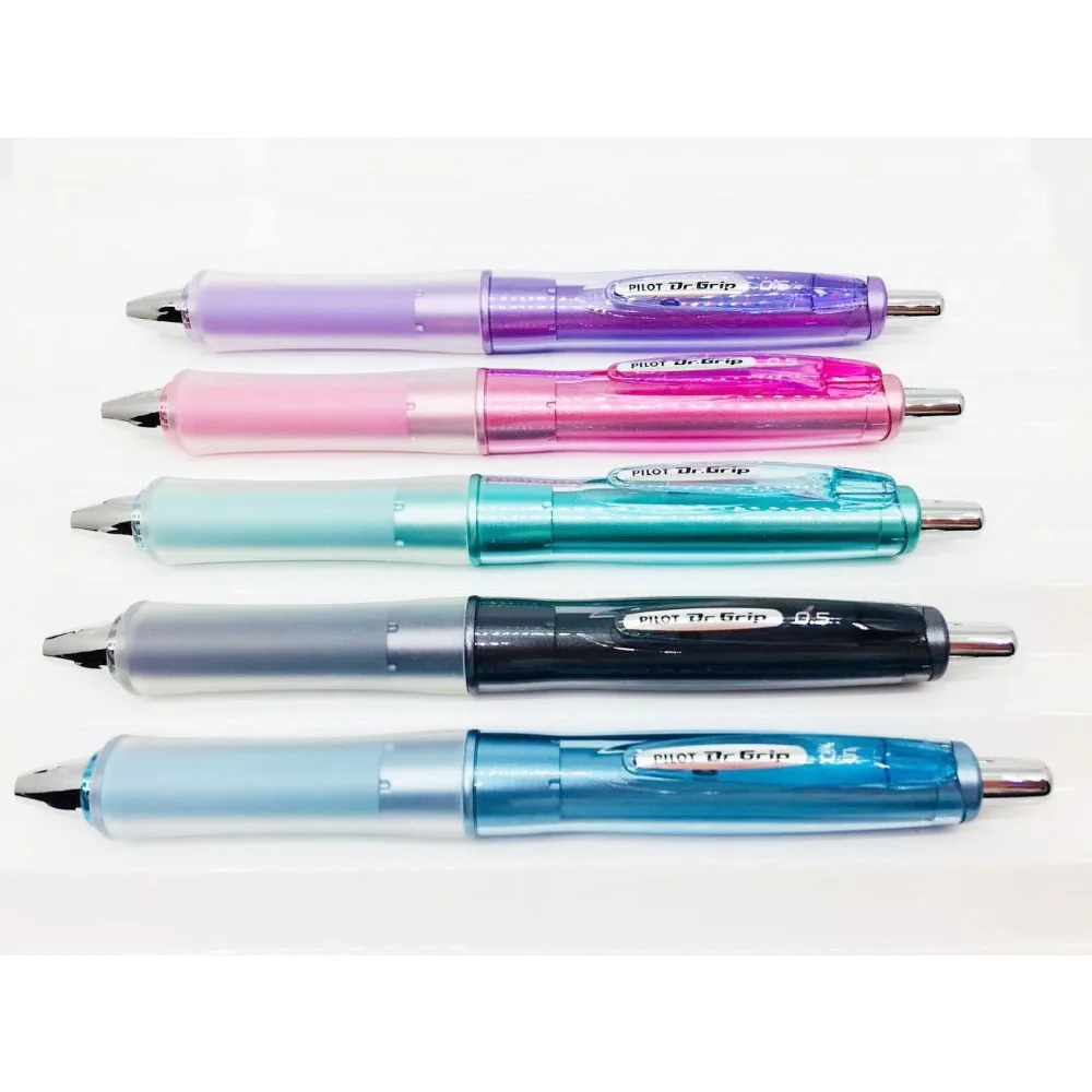 

Japan PILOT Dr.Grip Ballpoint Pen BDGN-60EF,0.5 0.7mm Smooth Writing Quick Drying Oil-based Black Ink School Office Supplies