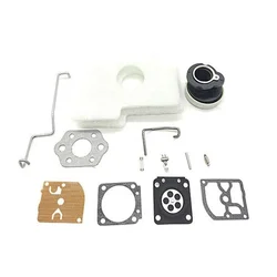 Kit de reconstrucción de reparación de carburador del colector de admisión para Stihl MS180 MS170 018 017 MS 180 170 pieza de motosierra junta filtro de aire