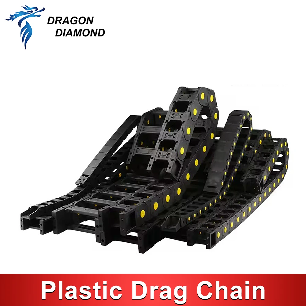 1M Cable Chain 35*50mm 35*75mm Towing Transmission Cable Chain Frame Drag Chain For CNC Router Machine Parts