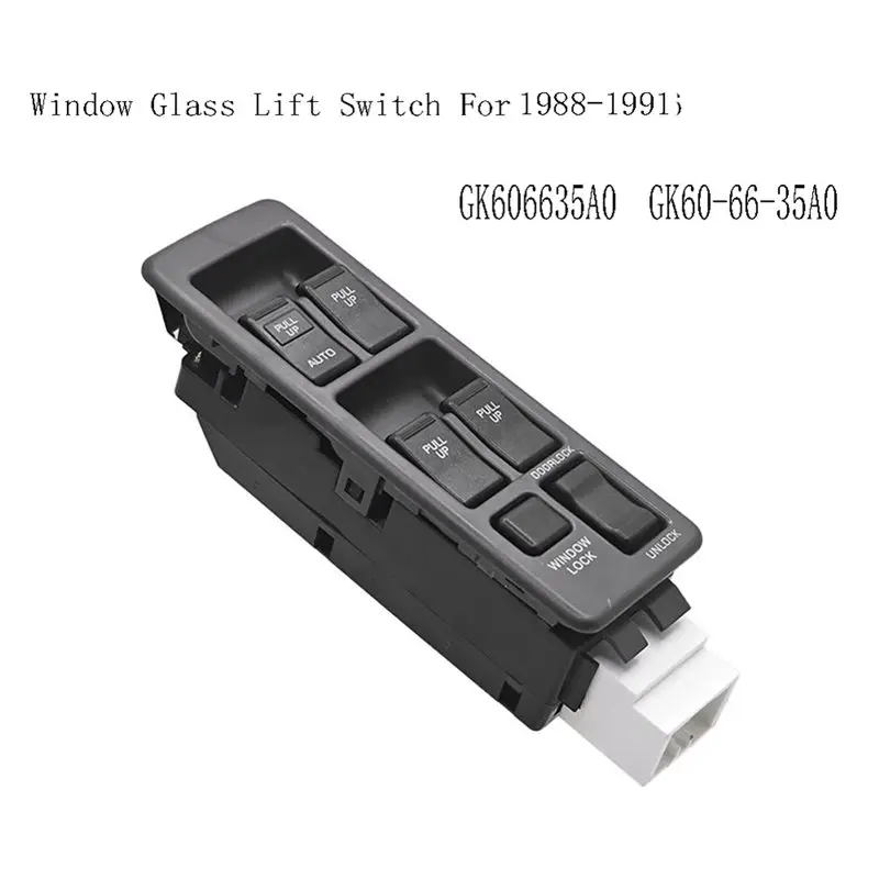 For Mazda 626 1988-1991 GK606635A0 GK60-66-35A0 Power Window Control Switch Window Glass Lift Switch