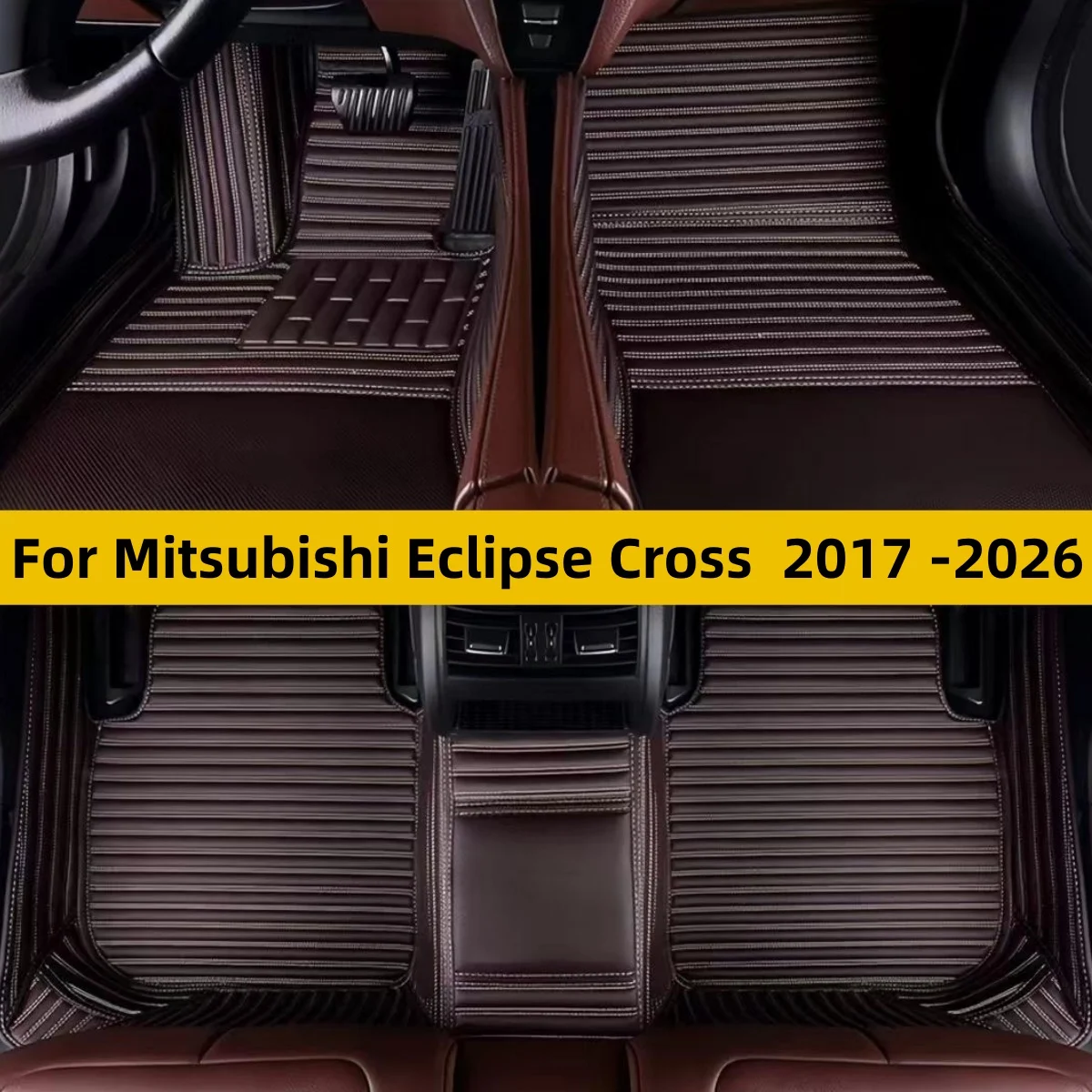 Car Floor Mats For Mitsubishi Eclipse Cross 2017 2018 2019 2020 2021 2022 2023 2024 2025 2026 Custom Car Floor Mats