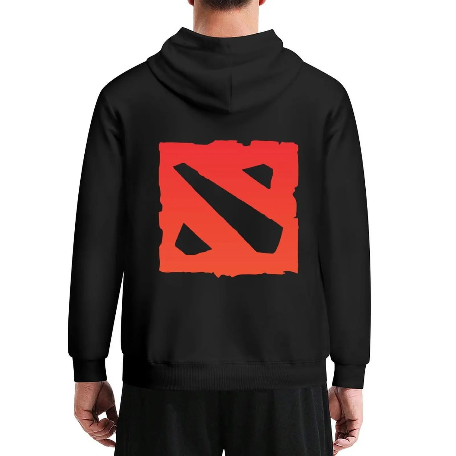 

dota 2 - logo Hoodie men's clothing clothes for men autumn new products men clothing hoodie for men