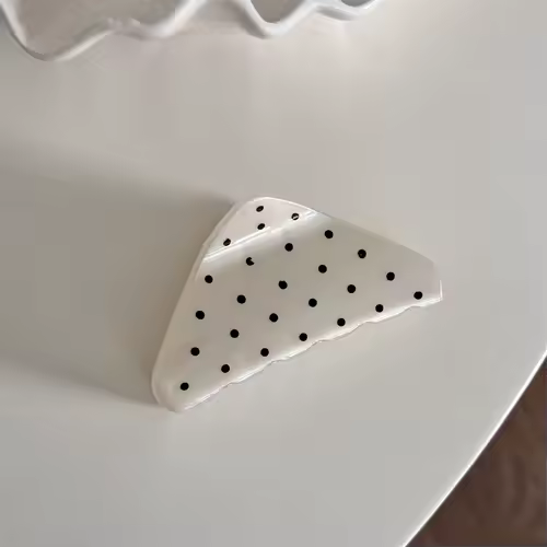 France Style Women Senior Large Black Wave Dot Design Hair Claw Barrettes Girl Fashion Hair Clip Sweet Hair Accessories Headwear - Image 14