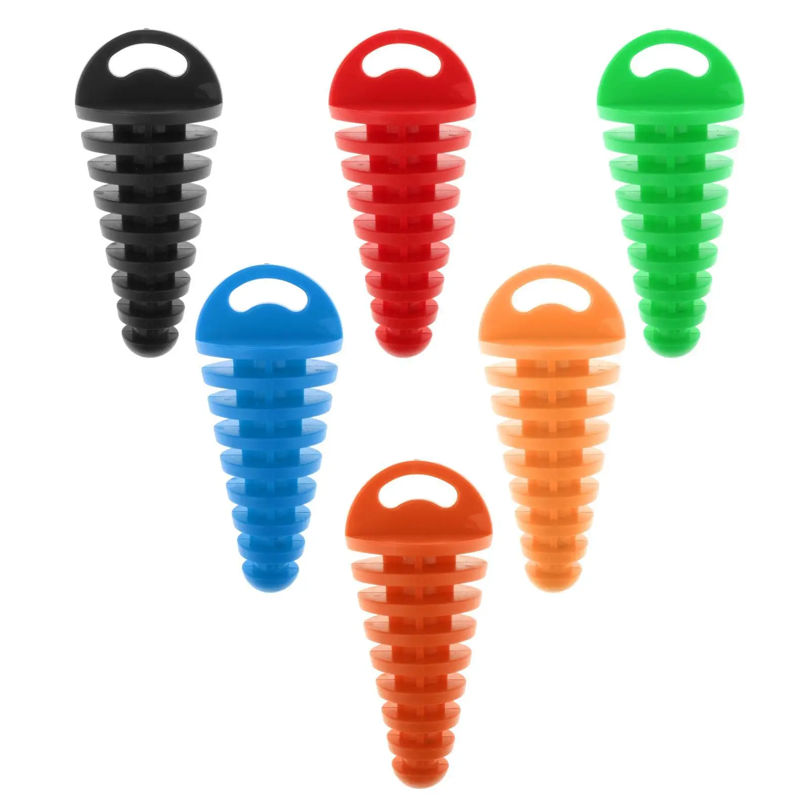 Universal Motorcycle Exhaust Muffler Plug Protector High Temperature Silicone for Pit Bike ATV Dirt Bike