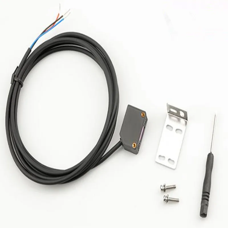 DC10-30V E3Z-LS61 3 draden Laser Diffuse Reflectie Optische Schakelaar Zichtbaar Licht Spot Infrarood Sensor detectie 4-20 cm