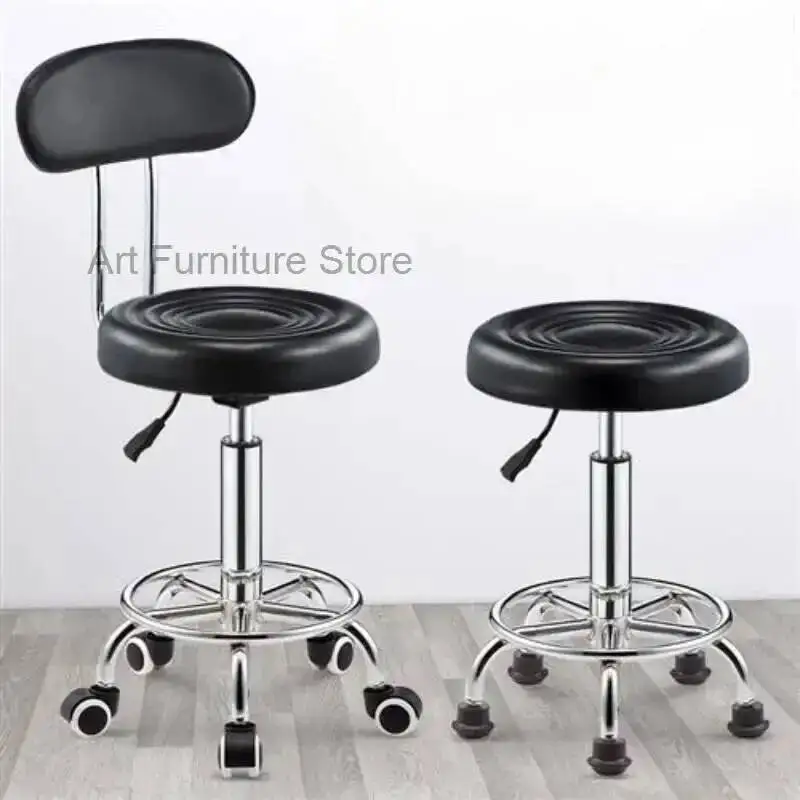 Cadeiras de barbeiro masculinas para barbearia pedicure poltrona para salão de beleza encosto cadeira rodas cadeiras de mesa ergonômico chicote mocho