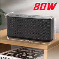 XDOBO X8 60W Portable Bluetooth-Compatible Speakers 6600mAh Bass With Subwoofer Sound Box Wireless Waterproof TWS Boombox