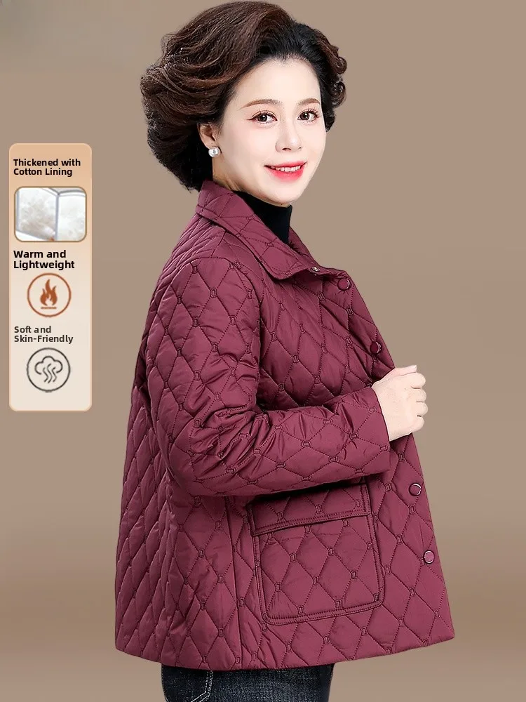 

Красная легкая хлопковая куртка для женщин: модная, свободного кроя, на одной пуговице, однотонная, для зимы