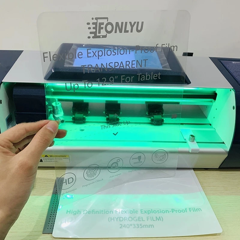 20pc Hydrogel Film For iPad pro 11 10.5 9.7 12.9 10.2 Tablets Up To 13 inches Front Screen Protector Cutting Machine Film Fonlyu