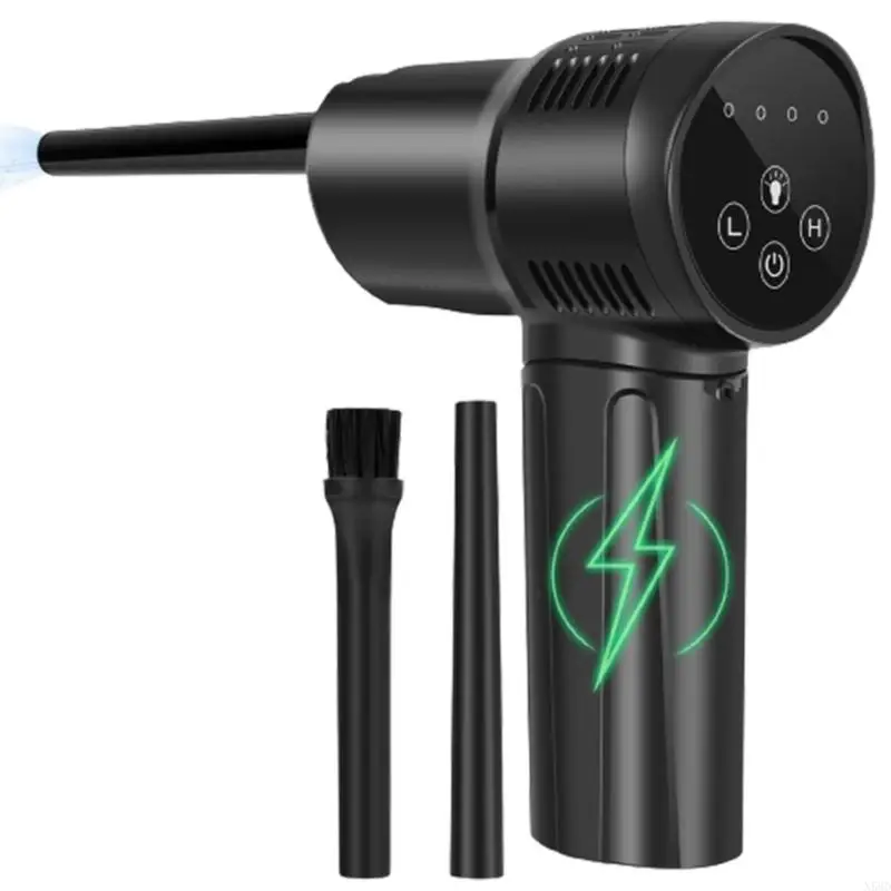 مضغوط هواء اللاسلكي المضغوط ينفجر الأسلحة النقل للمنفاخ الكهربائي خفيفة الوزن للوحة مفاتيح كاميرا كاميرا كاميرا N58D