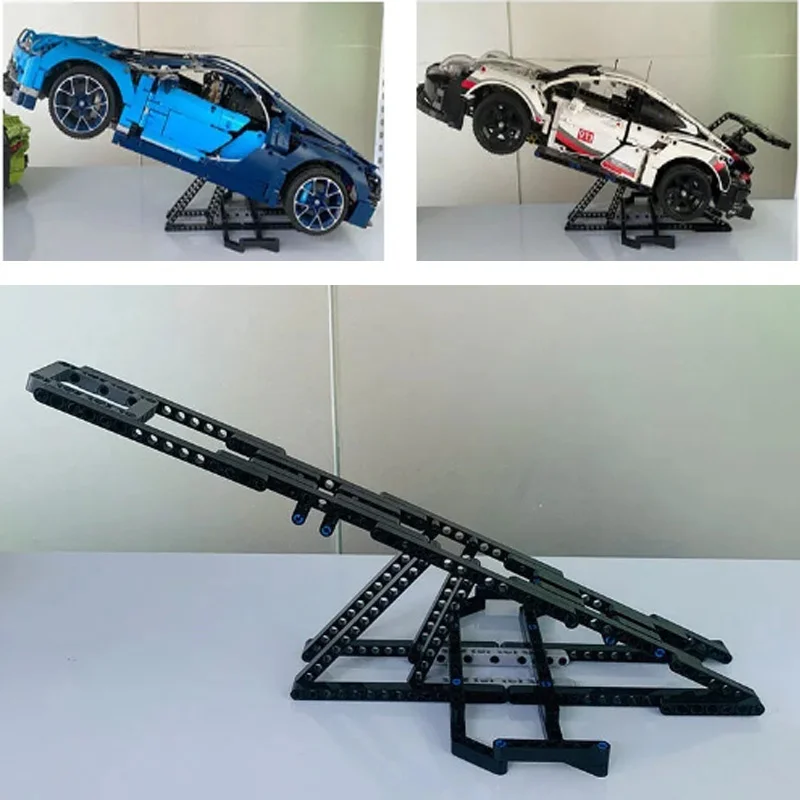 LEGO Technics Speed Car 911 RSR 42096用ディスプレイスタンドブラケットの使い方とおすすめポイント