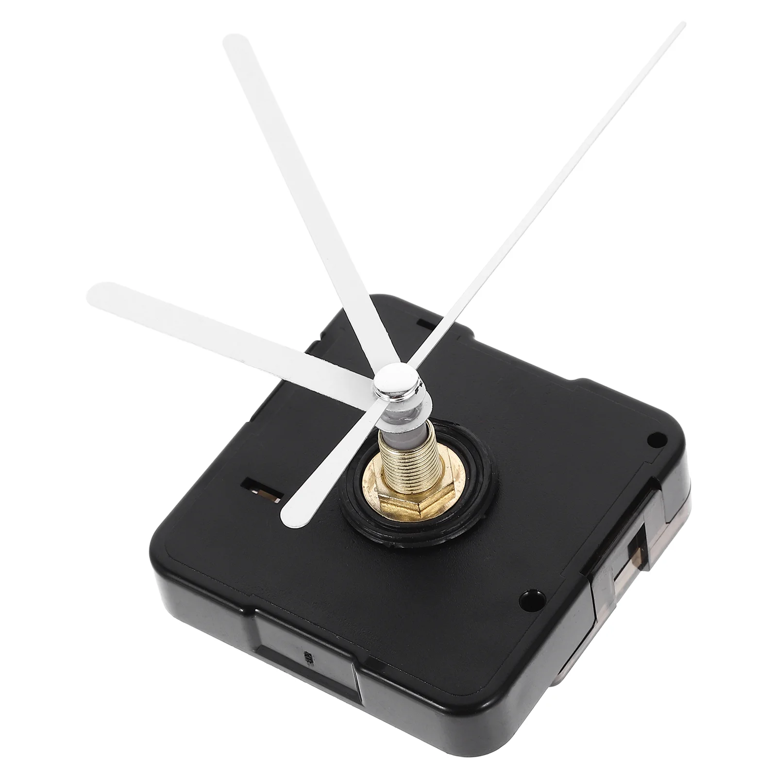 

Clock DIY Home Frameless Painting Set Quartz Movement + Simple Round Pointer (1#004 All White) Replaceable Parts Wall Plastic