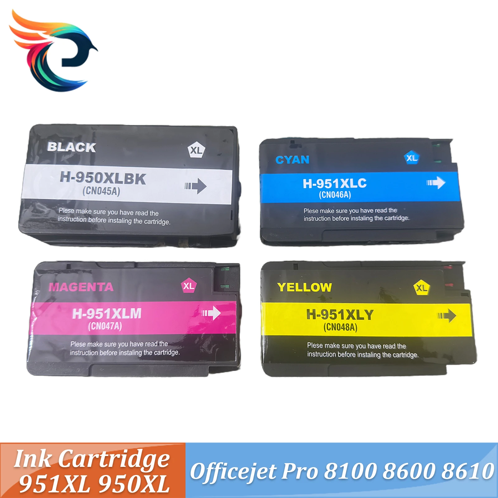 950XL 951XL Ink Cartridge For HP Officejet Pro 8100 8600 8610 8615 8620 8630 8640 8625 8660 8680 251dw 276d