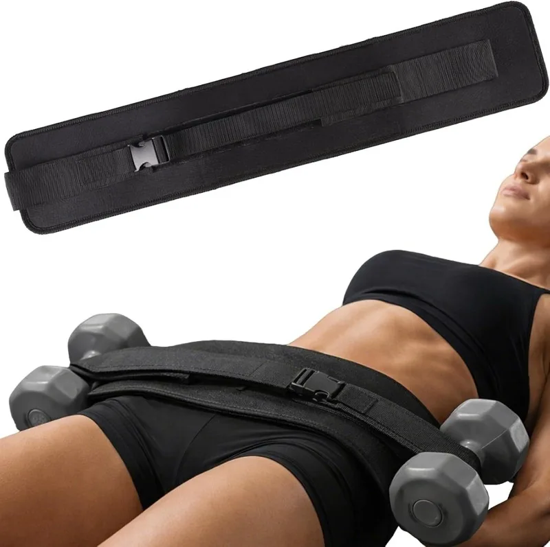 Yoga Exercise Dumbbell Waist Weight Belt Exercise Fitness Hip Bridge Training Belt Bell Barbell Weight Thrust Belt