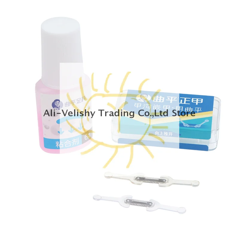 Nail Care Ingrown Toenail Correction Ingrown Toe Nail Treatment Elastic Patch Sticker Straightening Clip Brace Pedicure Tool