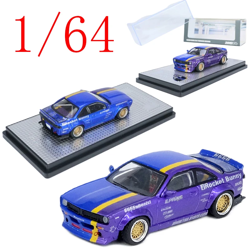 

INNO Diecast 1/64 Scale NISSAN Alloy Model Cars NISSAN SILVIA S14 Play Vehicles Toys for Boys Gift Original Box