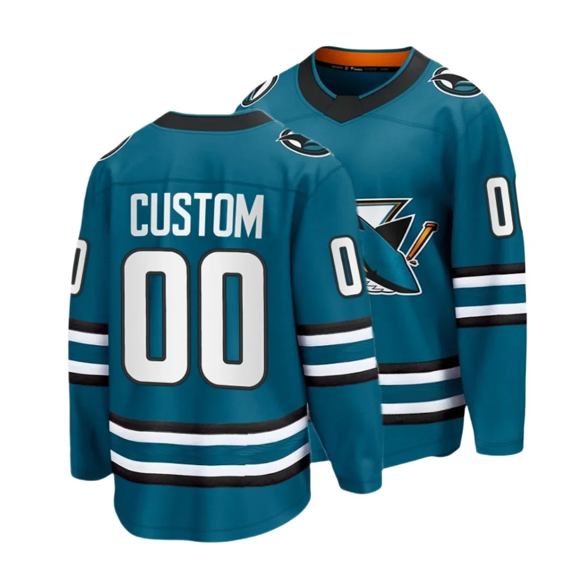 Maillot de hockey sur glace personnalisé San Jose pour homme, #71 Équipements lin convenini #44 Marc-Edouard Vlasic #29 Mackenzie Blackwood #7 Nico Sturm