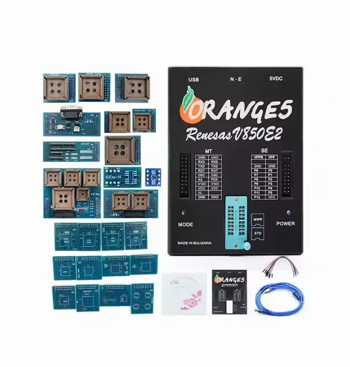 

Orange5 V1.35 Orange 5 Профессиональное устройство программирования с полным набором адаптеров OBD2 Автоматический программатор