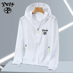 PELT Golf Top 2024 Summer New Men's and Women's Sun Protection and UV Protection Hoodie Leisure Outdoor Sports Golf Jacket