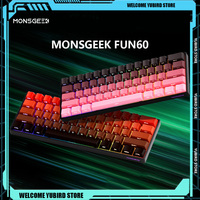 Monsgeek FUN60/FUN60 Pro E-sports Magnetic Switch Keyboard RT Emergency Stop Customized Dual 8K Gaming Mechanical Keyboards Gift