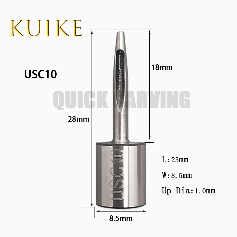 10PCS EMMA Stanzen Messer 28mm USC Loch Stanzen Schneiden Maschine Zubehör HSS Punch Bit Leder Stanzen für perforierte Schnitt