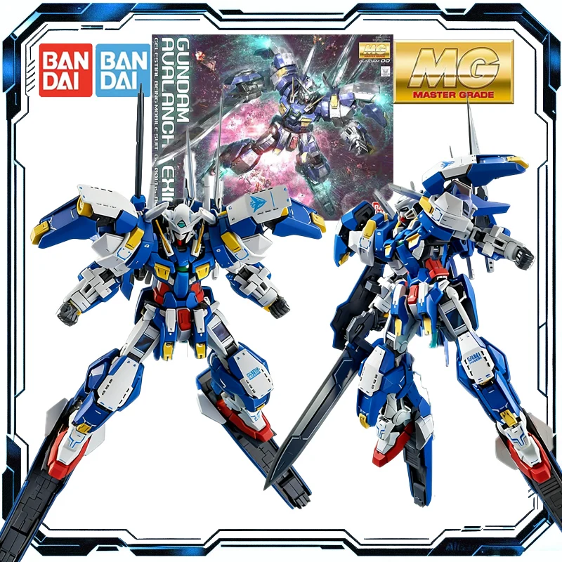 

Оригинальный конструктор Bandai MG 1/100 Gundam Avalanche Exia Dash (PB Limited), модель-фигурка, игрушки для мальчиков и девочек, подарок для детей
