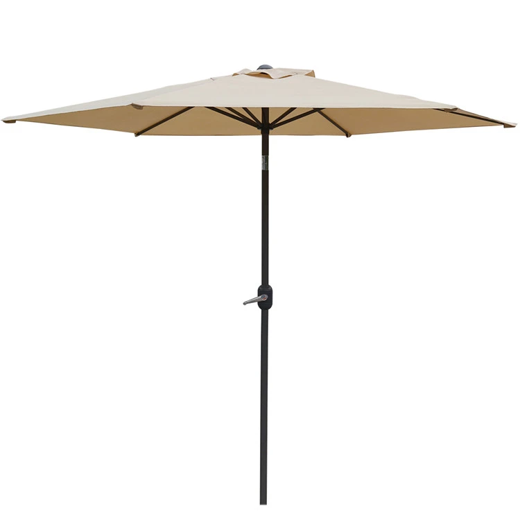 2.7m 3m middle column straight umbrella, outdoor courtyard umbrella, parasol, banquet balcony, garden large sun umbrella