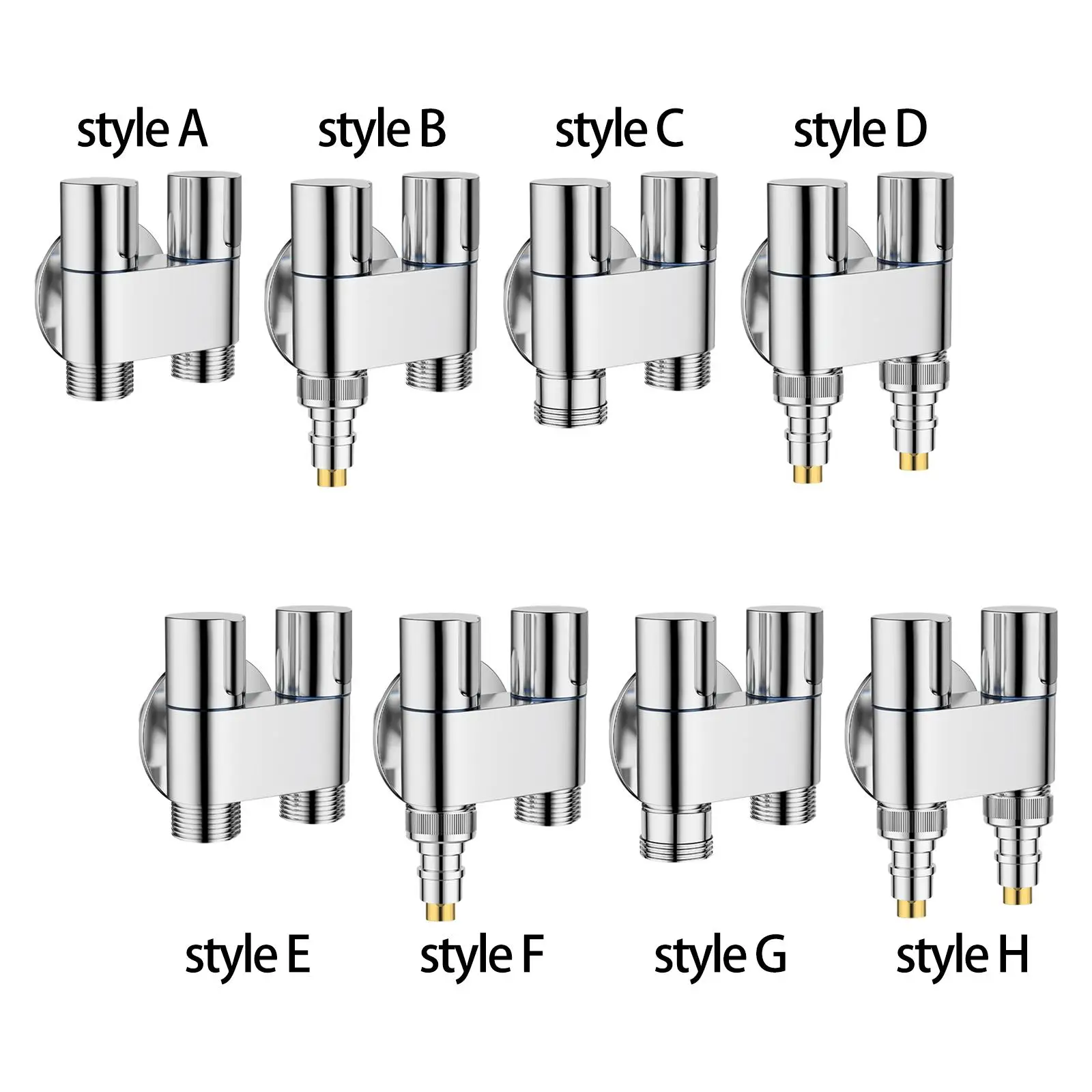 

Смеситель для стиральной машины, угловой клапан, герметичный автоматический запорный клапан для ванной комнаты, водопроводные трубы, принадлежности для туалета