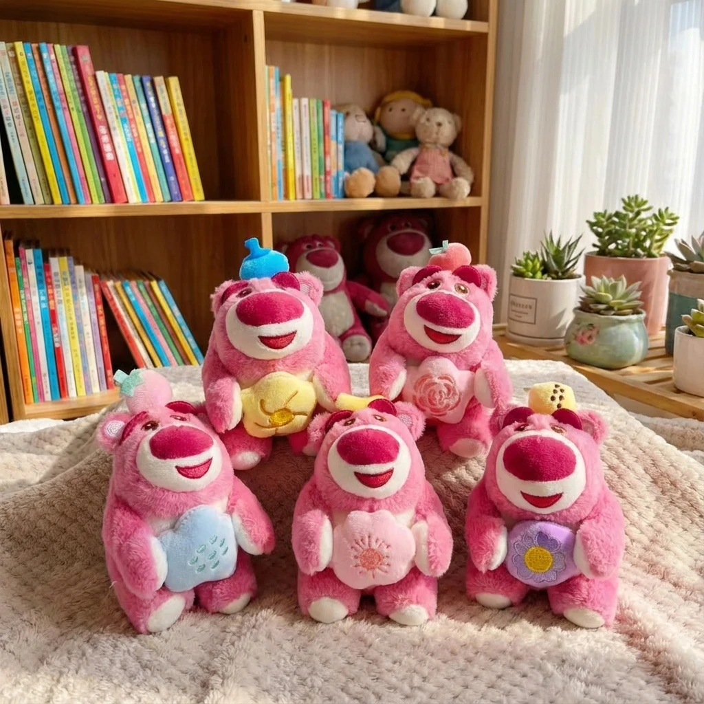 

Мягкая плюшевая игрушка Lotso, брелок, милый мини-рюкзак, очаровательная кукла, оптовая продажа, очаровательная забавная машинка для захвата, приз, фигурка животного, подарок для
