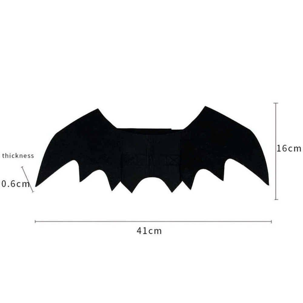 Hallowee Cat Clothes Bat Wings Funny Dog Costume Artificial Wing Pet Cosplay Prop Halloween Clothes Cat Dog Costume Pet Products