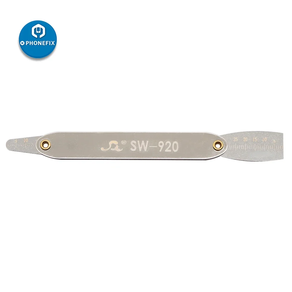 Herramienta de reparación de pantalla, abridor de 2 piezas, barra de palanca de hoja de acero inoxidable para ordenador, tableta, PC, Smartphone