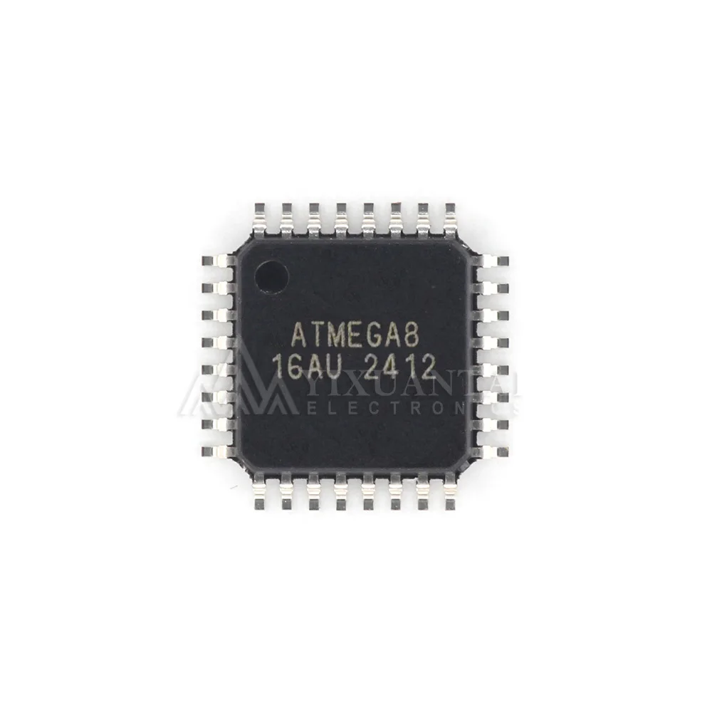 stock 5PCS New original ATMEGA8-16AU TQFP-32  ATMEGA8-16MU VQFN32  ATMEGA8-16PU DIP28   MCU  8BIT  16MHZ ATMEGA8-16