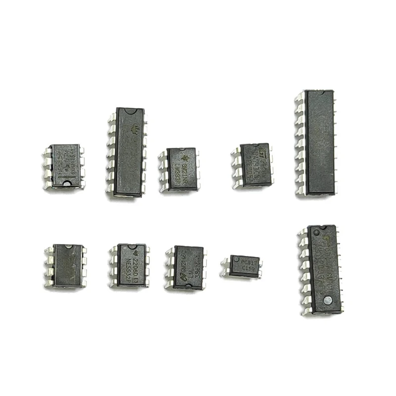 85PCS 10 specifications IC NE555 LM324 integrated circuit chip kit DIP single precision timer