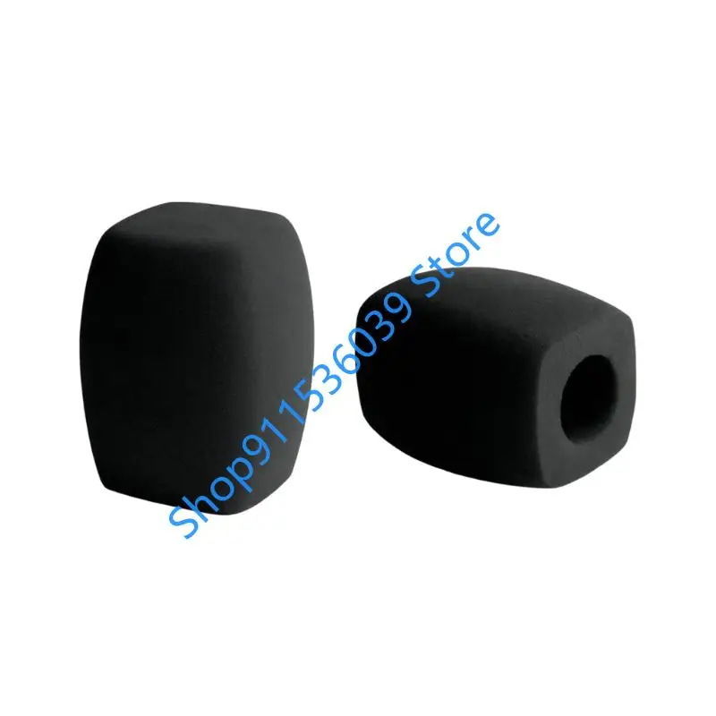 Microphone Foam Cover Soft Foam Windscreen Sleeve with 4cm Opening Hole for Wireless Handheld Microphone Cover