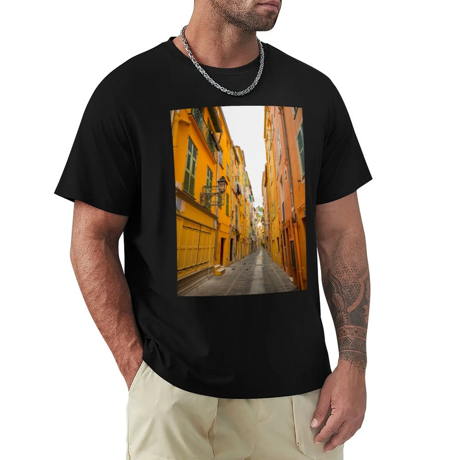 Narrow Street T-Shirt Breathable Workout Short Sleeve Top