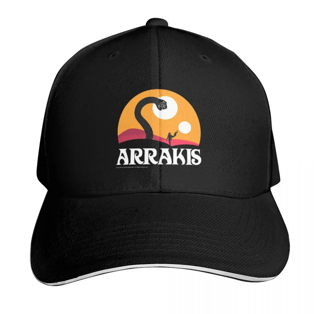 Fear Is The Mind Killer, Orange Arrakis Baseball Cap fun hats New In Hat Vintage tactical cap Women's Beach Outlet Men's
