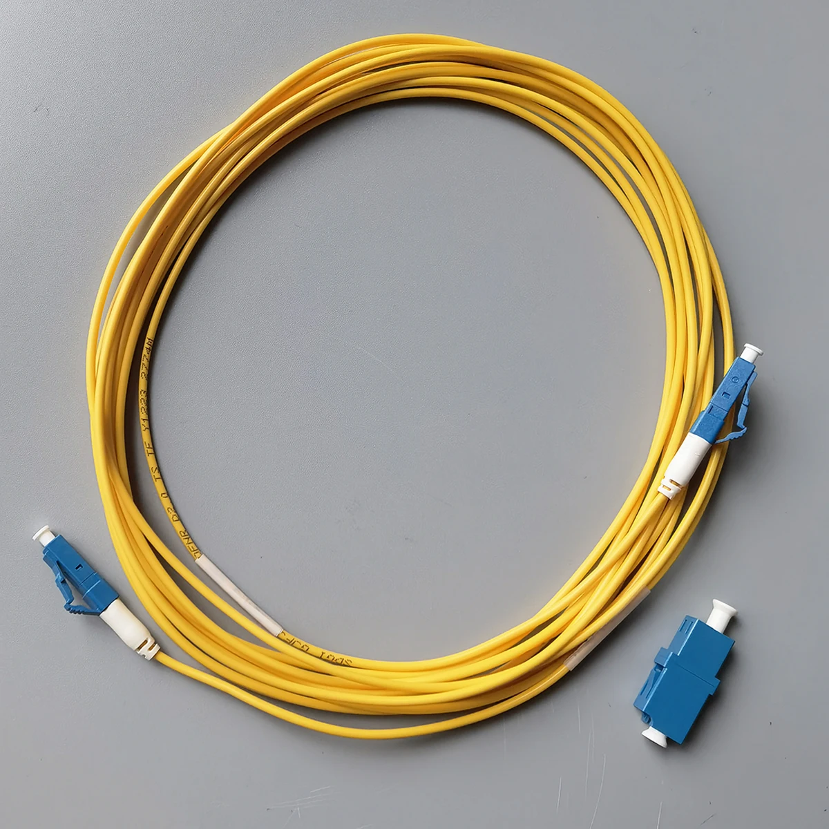 LC/UPC-LC/UPC Fibra Óptica Cabos Patch, Singlemode, Simplex Bend insensível, cabo de fibra óptica 2.0mm, 3m, 5m, 10m