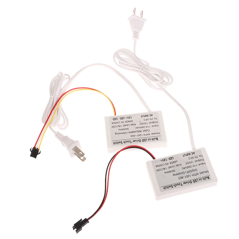 Home Monochrome/Double Color 12V 1A Bathroom Mirror Switch Touch Sensor For Led Light Mirror Headlight Capacitance Sensor Module