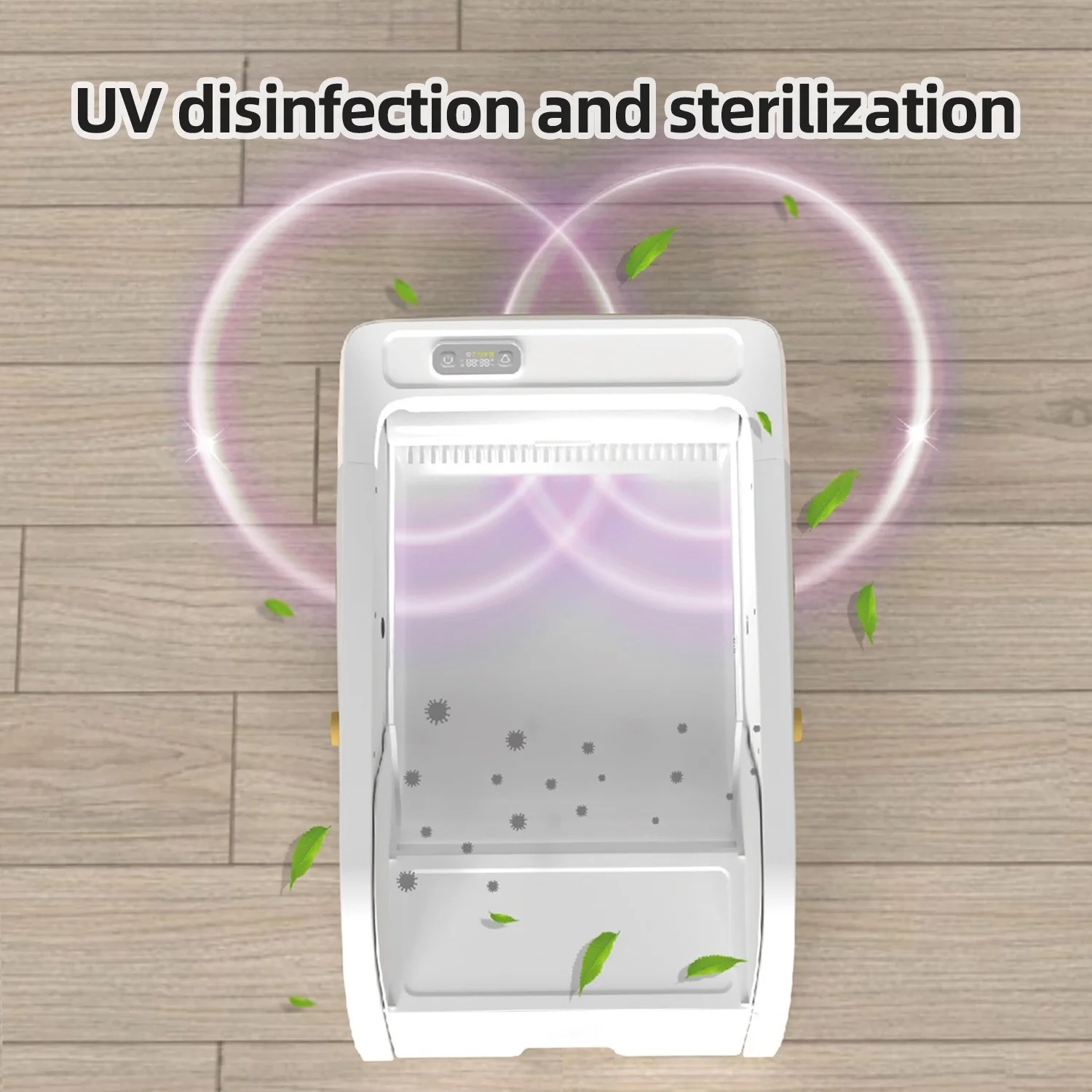 Full-Automatic Intelligent Cat Litter Box with Large Semi-Closed Drawer Plastic Shovel-Free Anti-Splash Odor Control