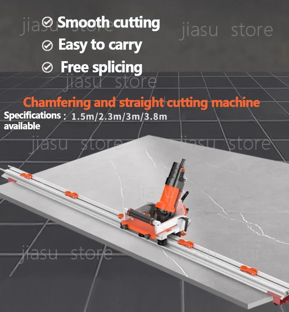 TB 3500mm Electric Tile Cutting Machine 45 Degree Oblique  with Guide Rail,for Oblique Cutting or 90 Degree Cutting