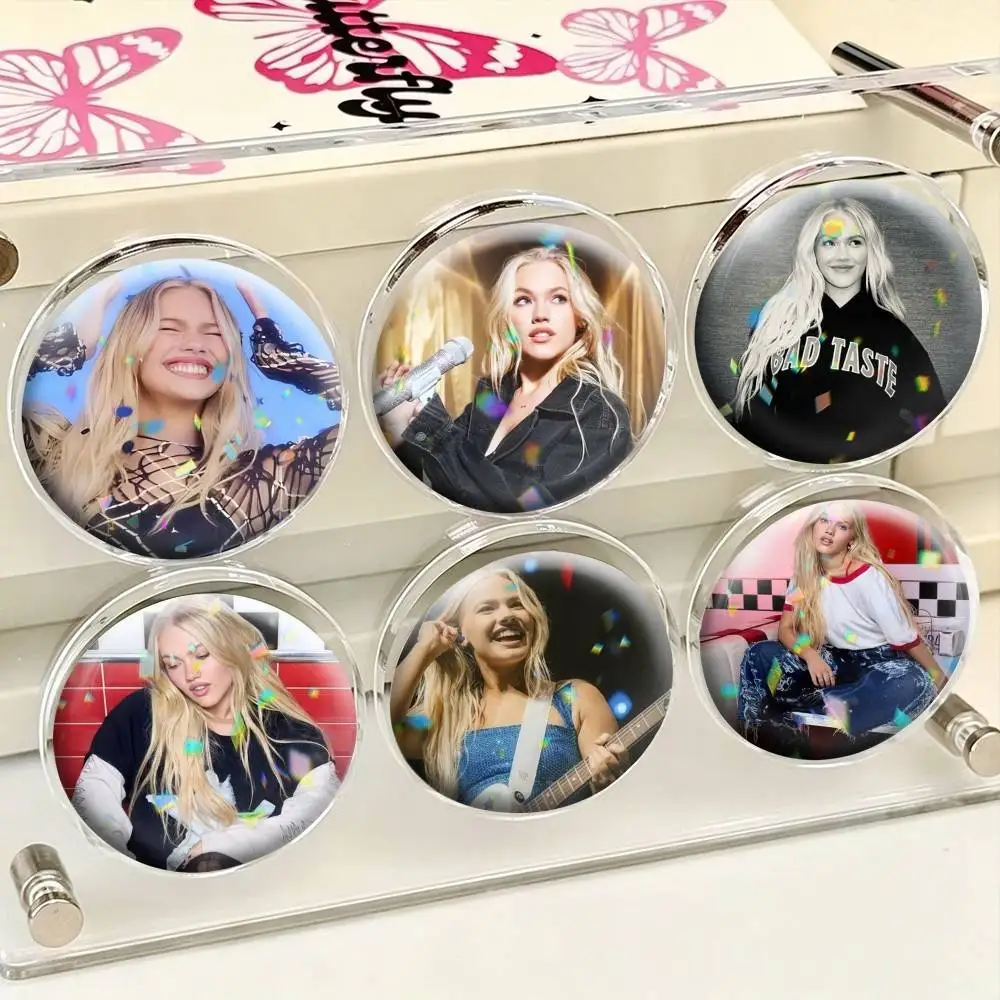 Freya Skye Singer  25mm 32mm 44mm 58mm 75mm Brooches Badges Pins for Accessories Gift