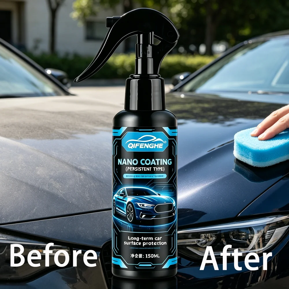 Nano Coating Persistent Type Long-Term Car Surface Protection Convenient Fast Application Specular Gloss Finish Lasting Shine
