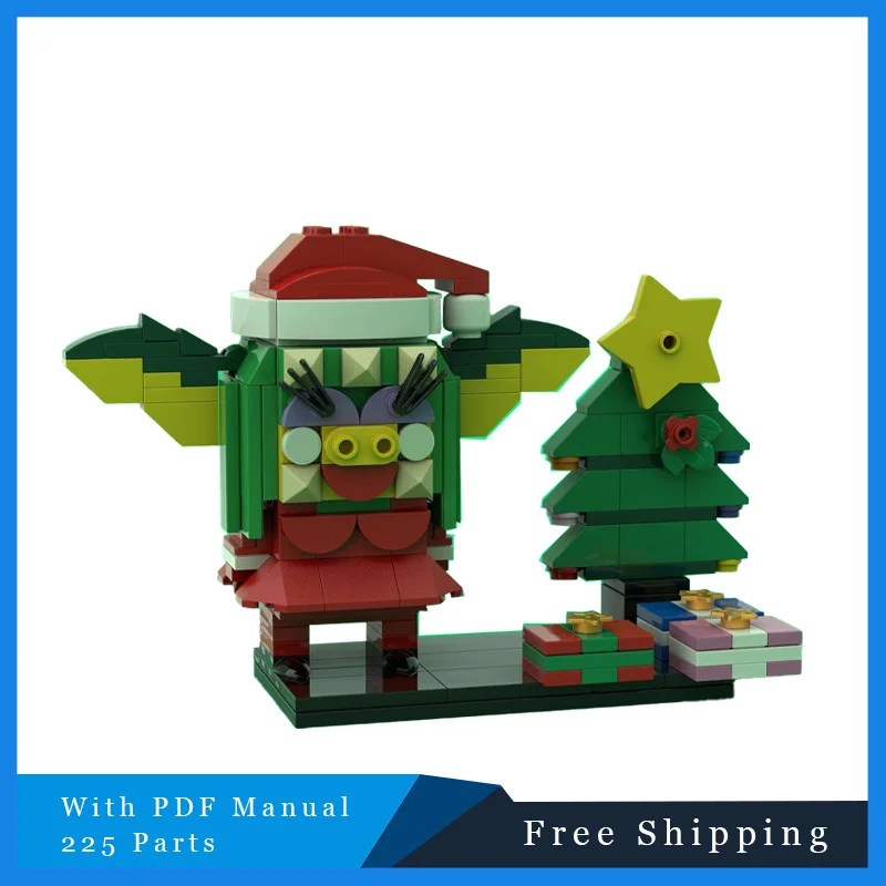 

225 Piece MOC Creative Building Block Christmas elves Model Educational Toy Set For Boys & Girls Perfect Christmas Birthday Gift