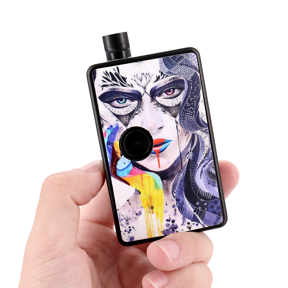 

SXK Billet Box V4 DNA 60w/70W Mod Kit DNA60W Chip SEVO 70W USB Port Rev.4 Device Black with Multi Color Option Beautiful Sticker