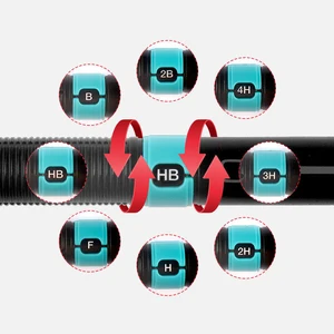 Bút chì cơ học với bộ thanh Reill, bút chì tự động, chìa khóa có thể thay thế, văn phòng và văn phòng phẩm, hiện tại, 0,3mm, 0,5mm, 0,7mm, 0,9mm 8 doanh số LAPIS chính 0,9mm - №7