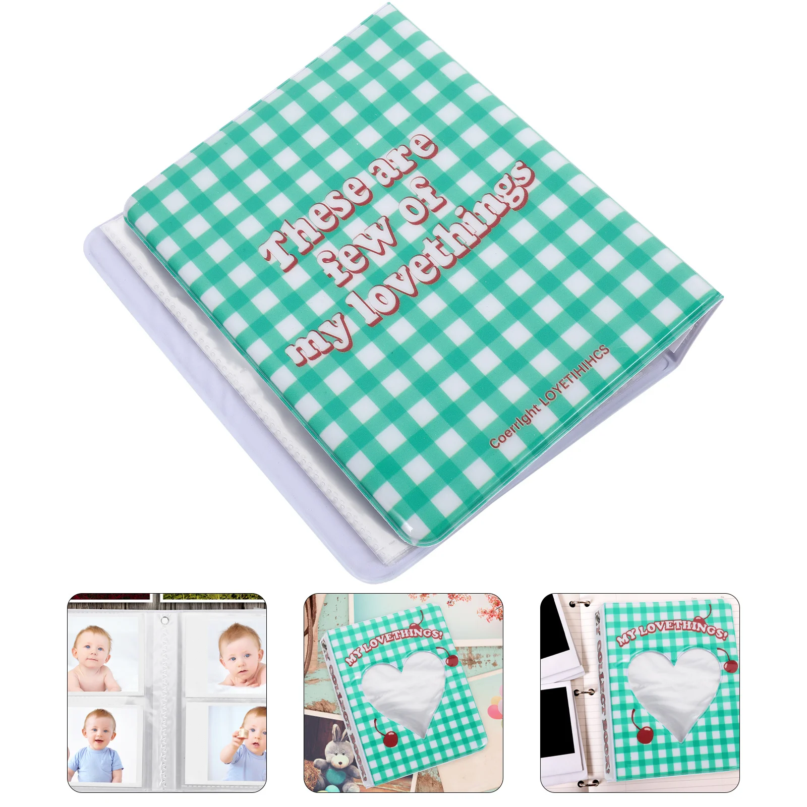 

Small Photo Album Portable Picture Book for Wedding Birthday Photos Collection Photocard Holder Photocard Album