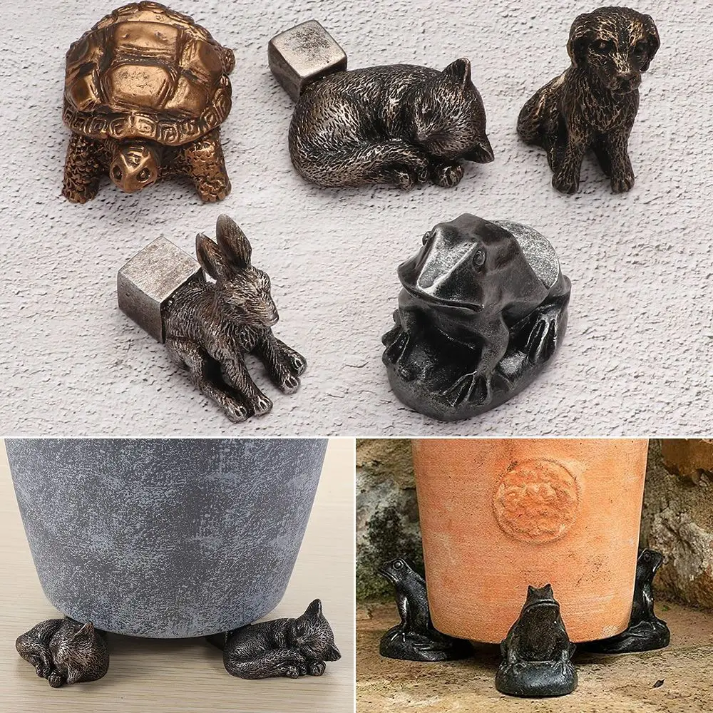 3Pcs Hot Animal Potted Bonsai Stand Flower Pot Support Plant Stand Plant Pot Foot