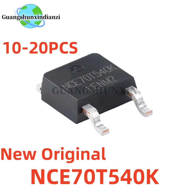 10-20PCS New Original NCE70T540K MOSFET 700V 8A N-Channel SMD TO-252 Best Quality In Stock