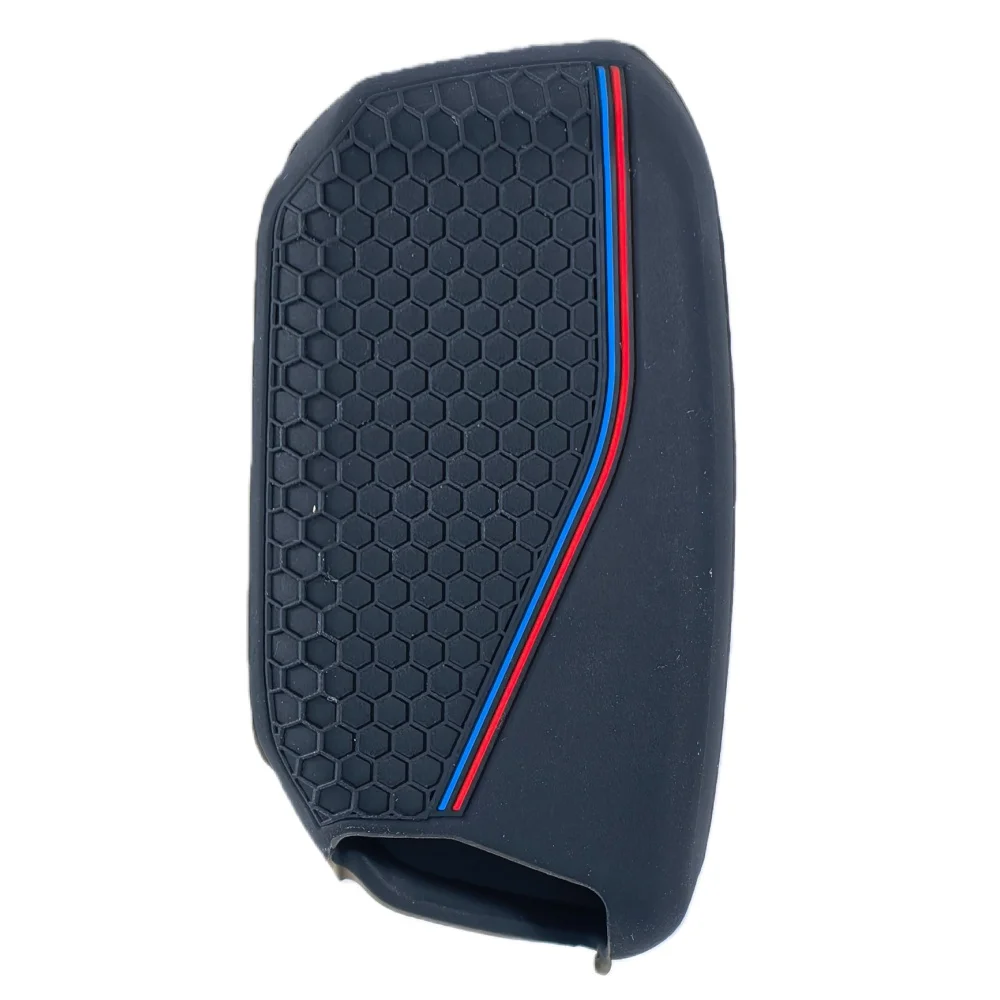 silicone holder key cover Accsesories car key case keychain for BMW Series 7 735i 740Li X7 X1 U11 2023 I7 G07 LCI XM